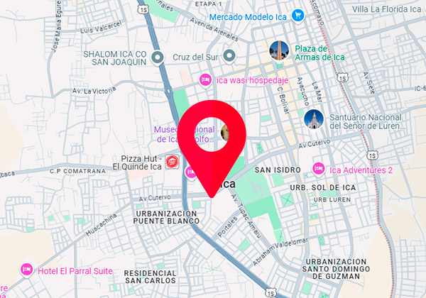 mapa ica