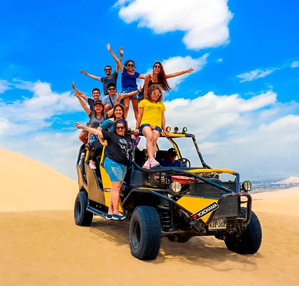 Dune buggy in Huacachina