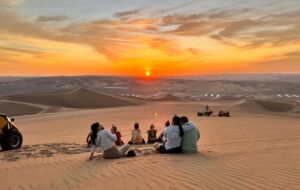 sunset Huacachina
