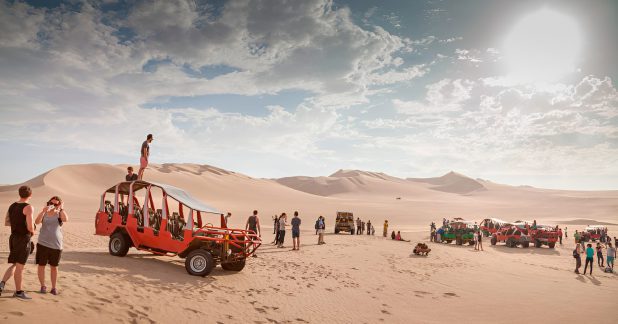 Aventura Costera y Desierto Extremo: Islas Ballestas + Huacachina + Buggies + Sandboarding